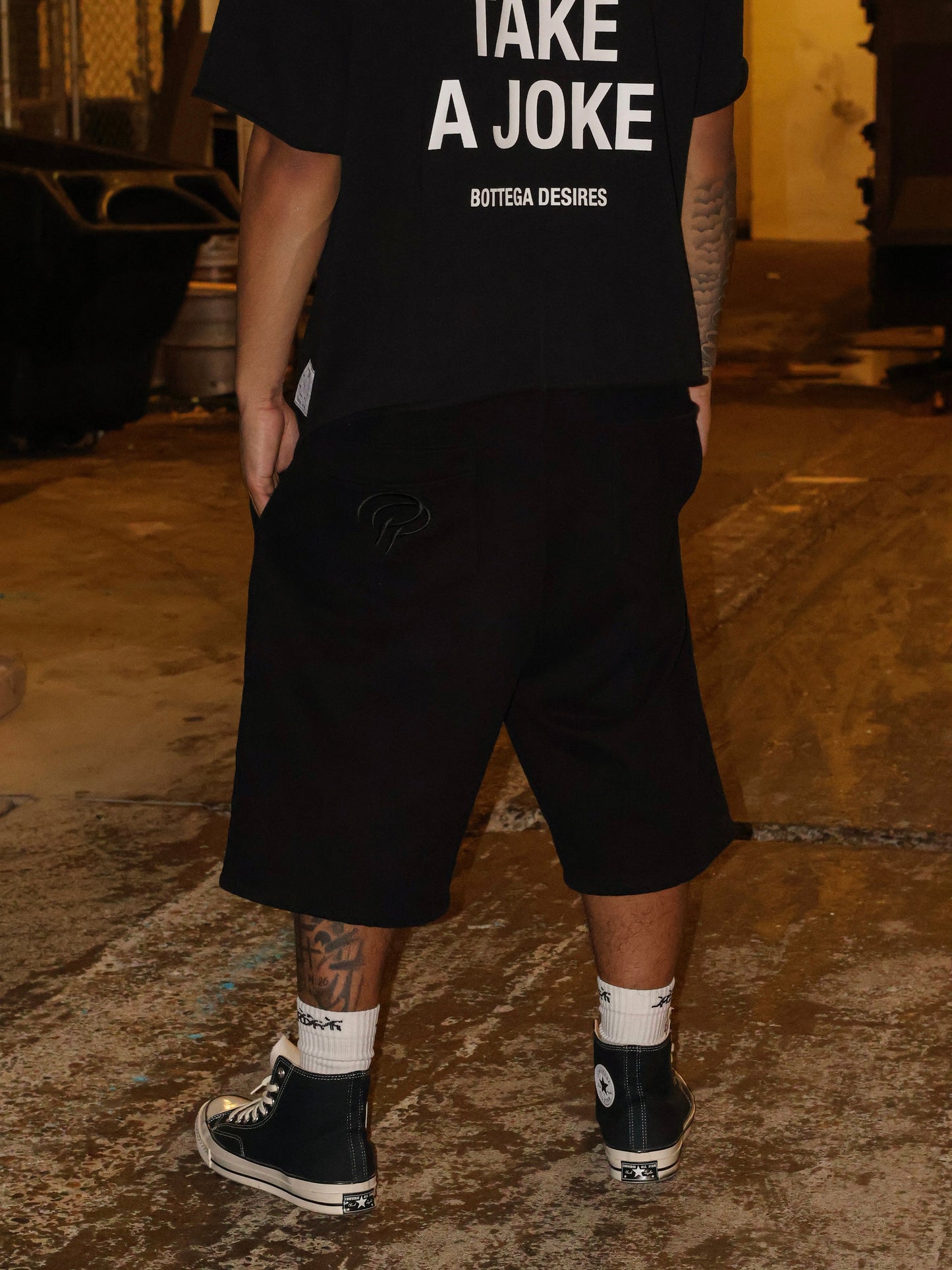 "Never forget" Black Shorts