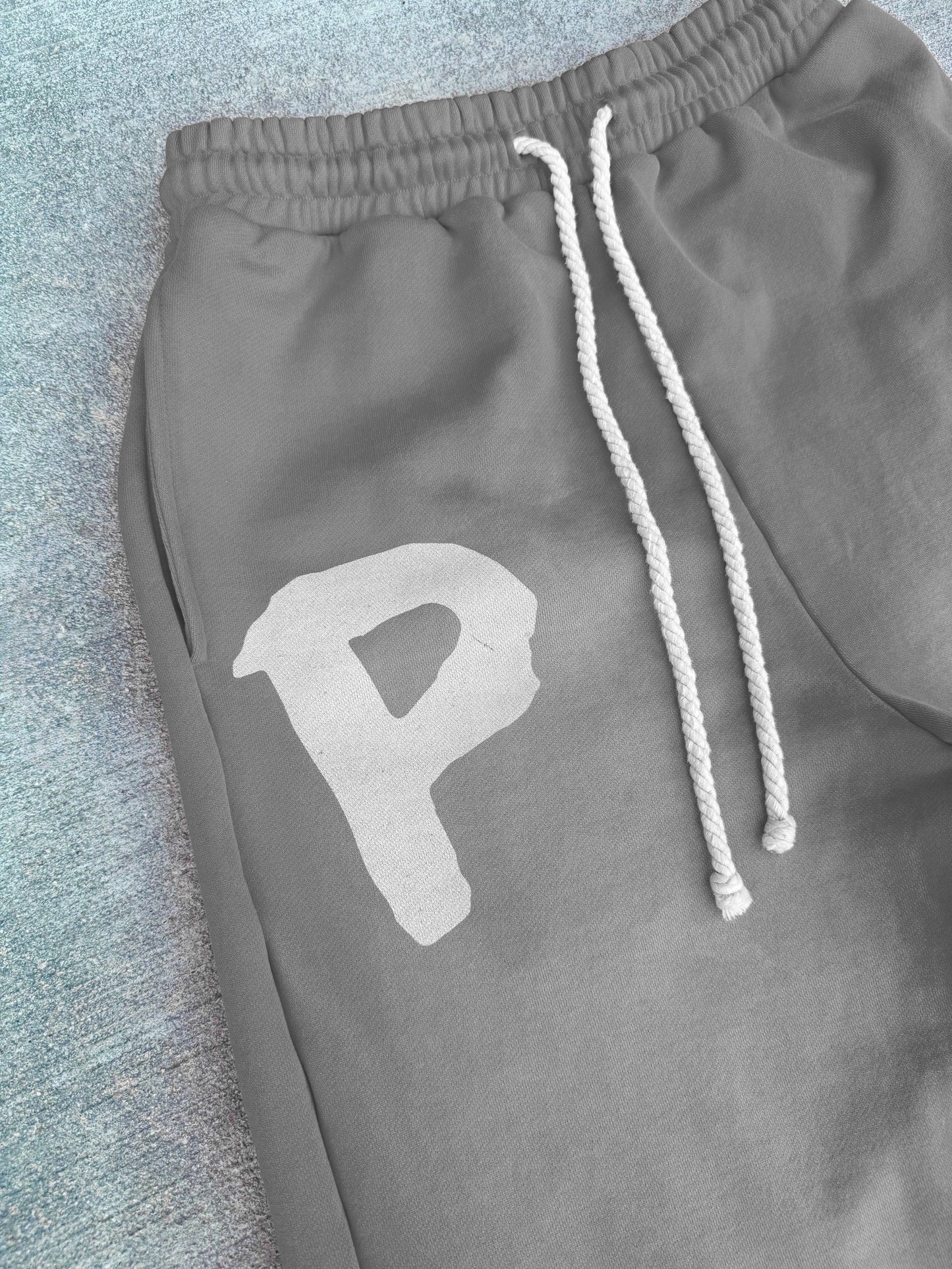 Cool Grey Graffiti Sweats
