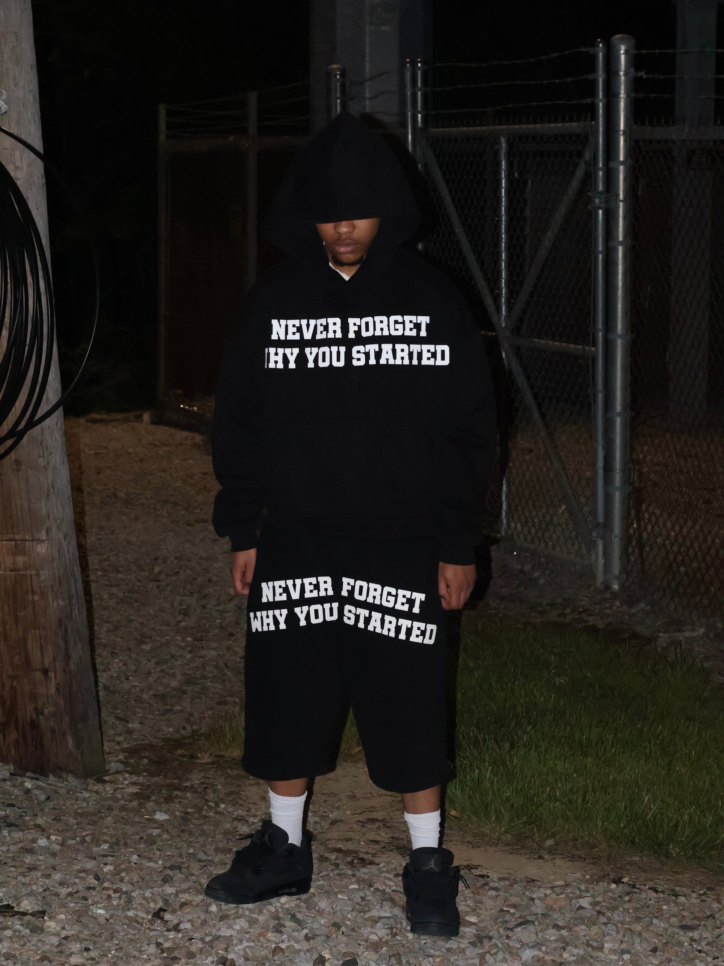 "Never forget" Black Hoodie