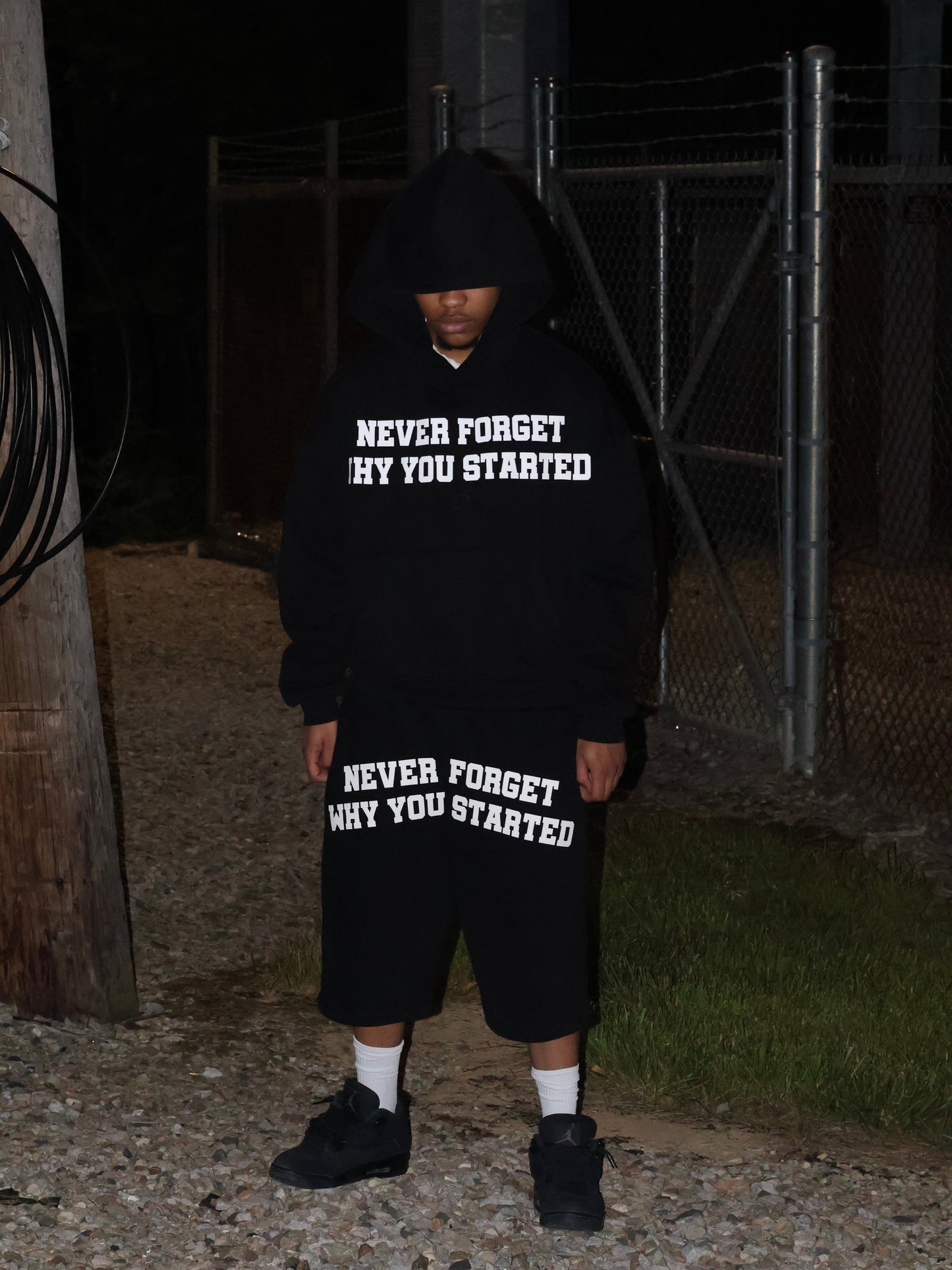 "Never forget" Black Hoodie