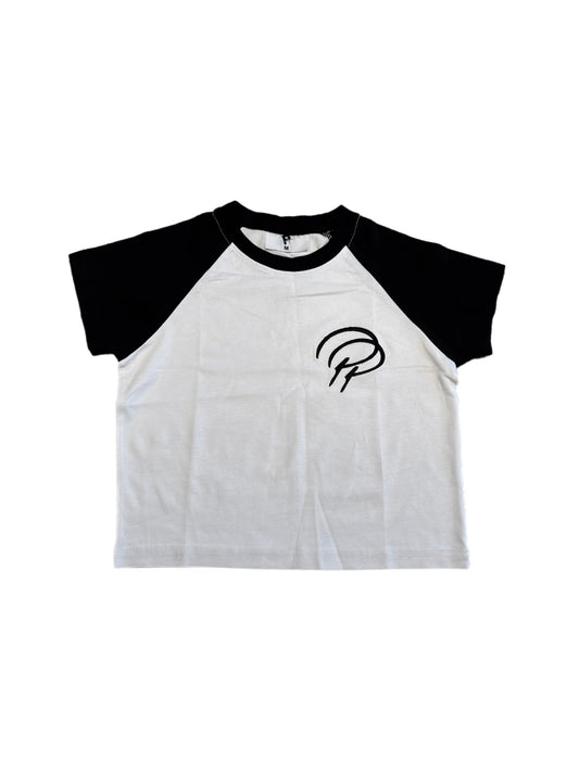 Monochrome Black Club PY Cropped Tee