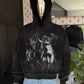 Coal Black Adam & Eve Hoodie