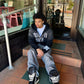 Oreo Black Statement Zip-up