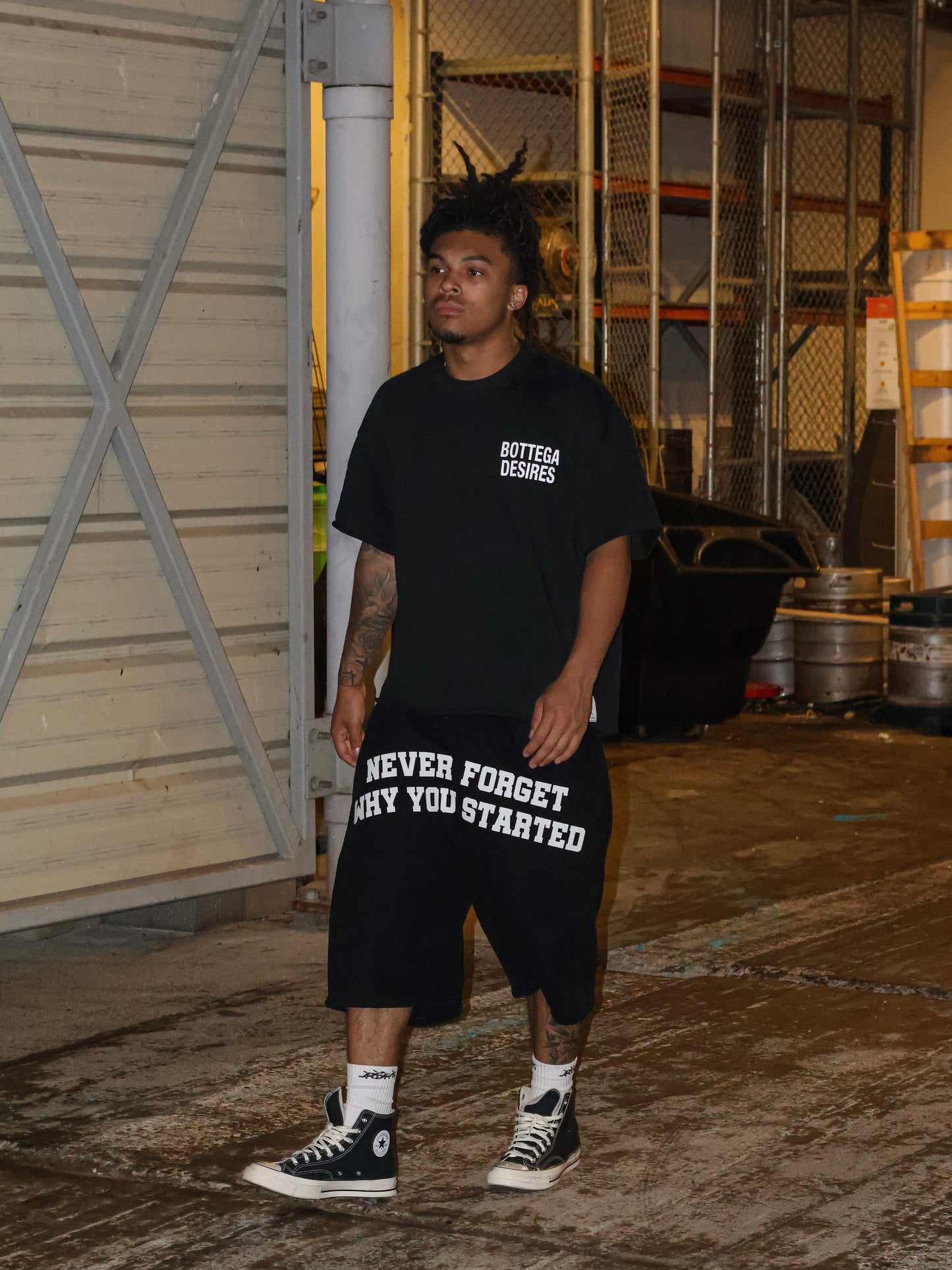 "Never forget" Black Shorts