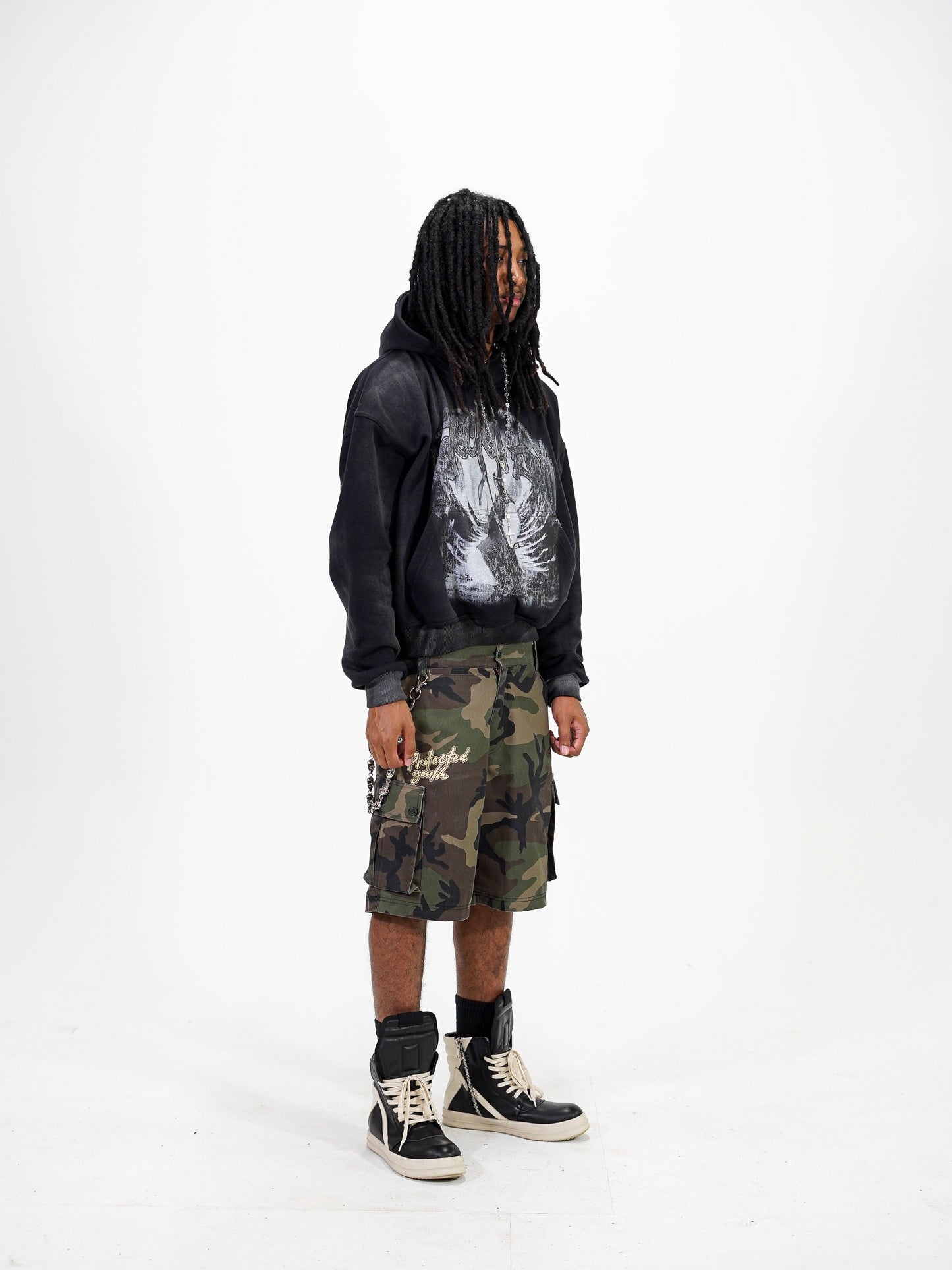 Utility Camo Cargo Shorts