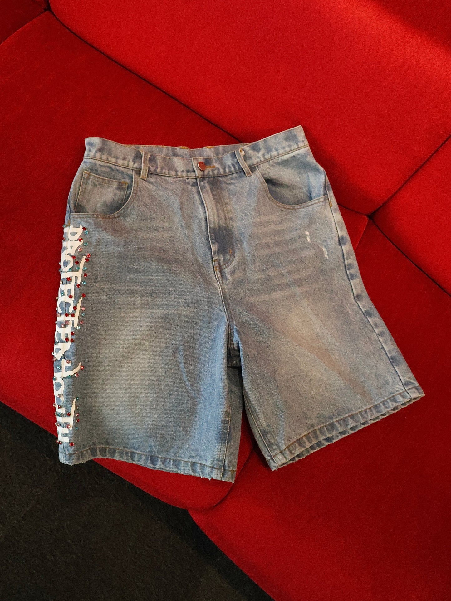 Genesis Blue Gemstone Jorts