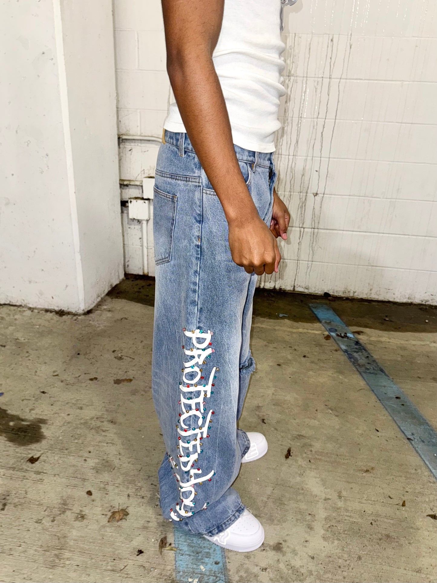 Genesis Blue Gemstone Denim