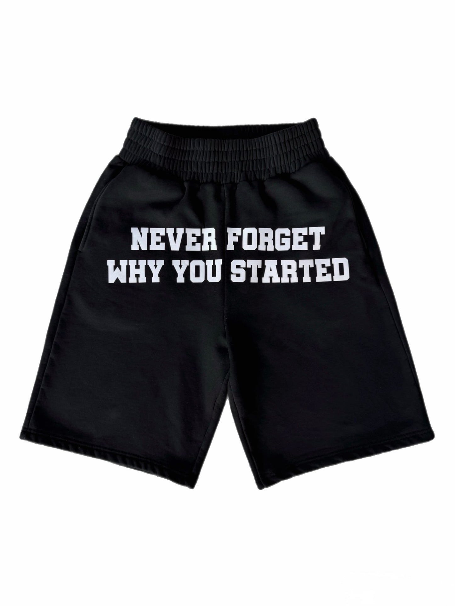 "Never forget" Black Shorts
