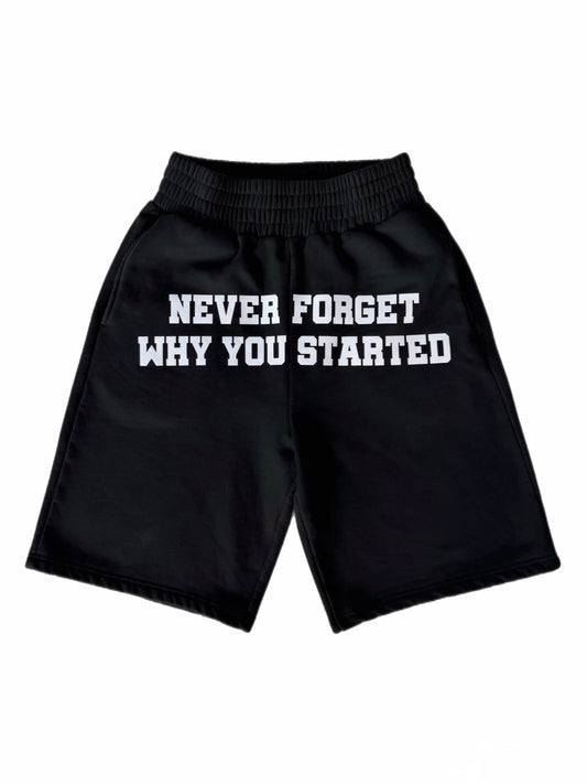 "Never forget" Black Shorts