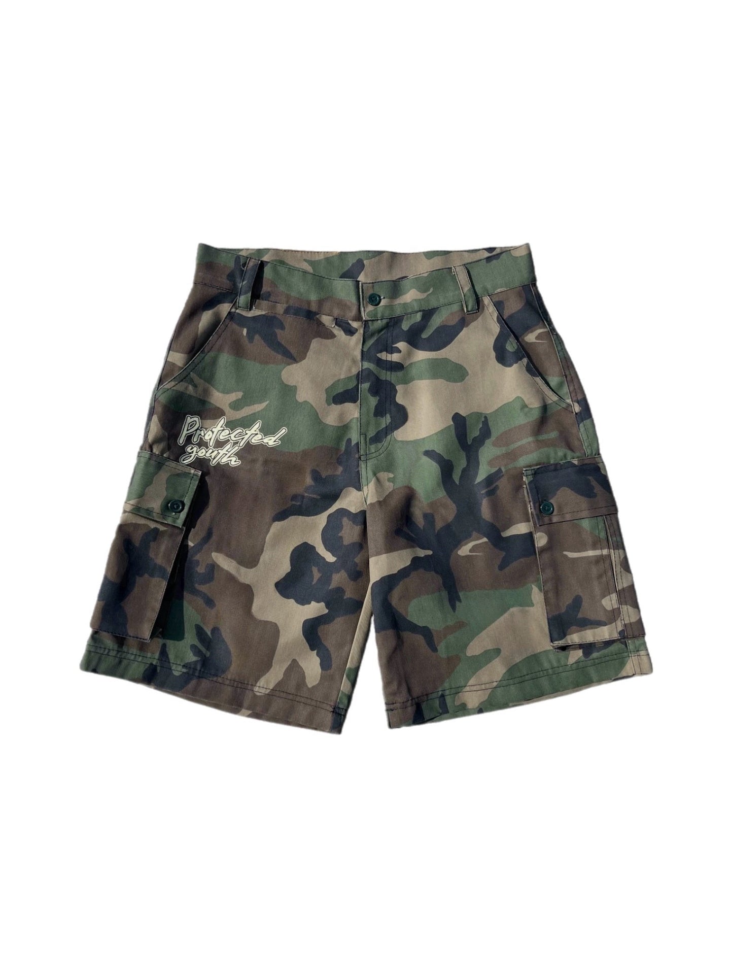 Utility Camo Cargo Shorts