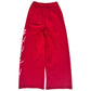 Crimson Red Graffiti Sweats